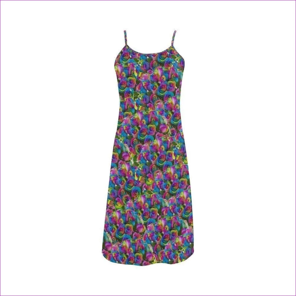 Psy-Rose Womens Slip Dress*