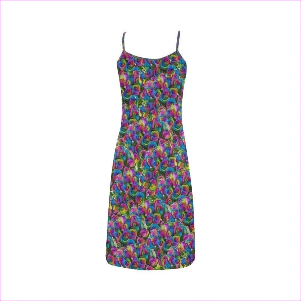 Psy-Rose Womens Slip Dress*