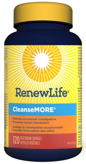 Renew Life CleanseMORE 120 Capsules