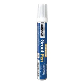 Ronseal 15Ml White One Coat Grout Pen