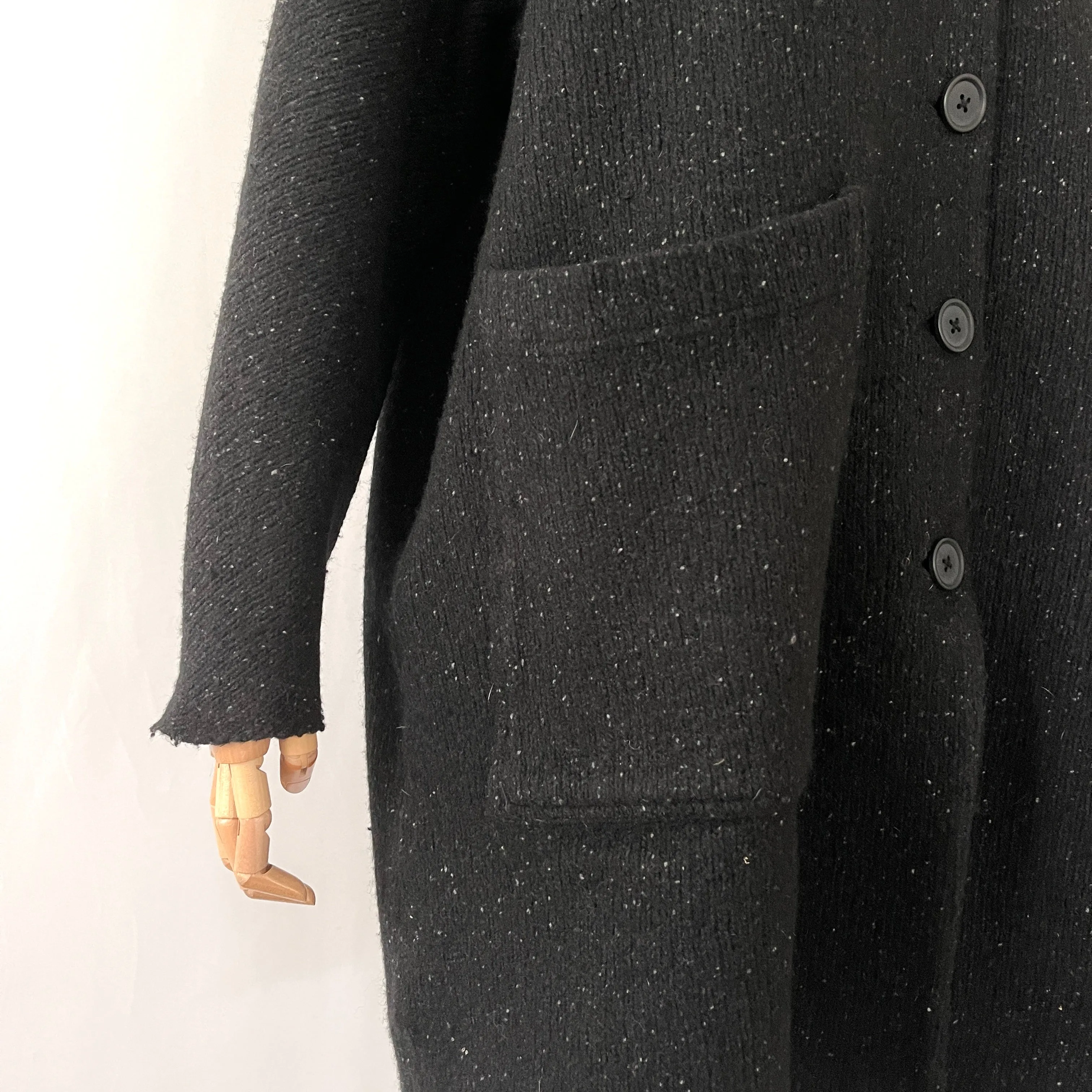 RUNDHOLZ Asymmetric  Wool Coat