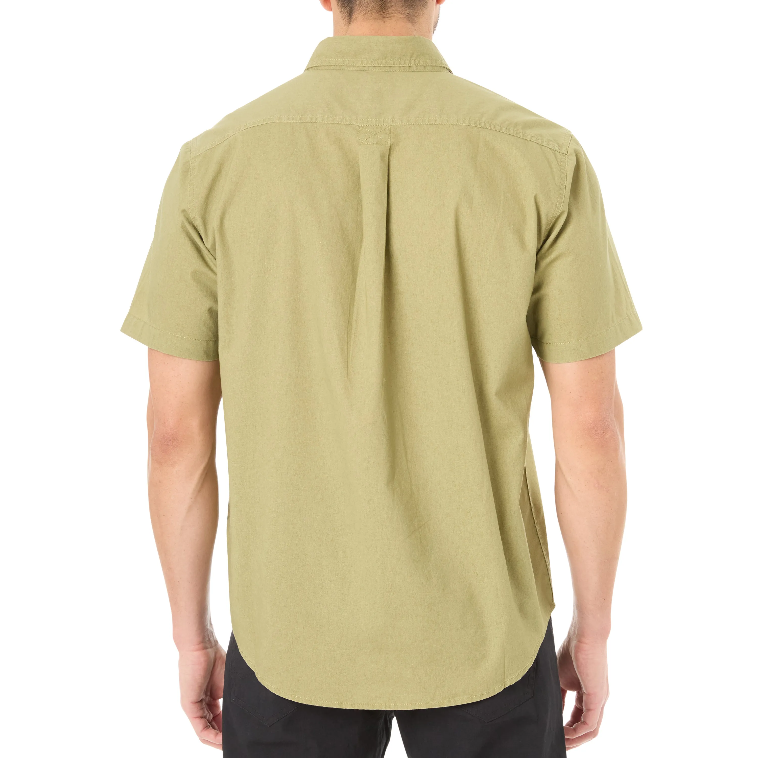 SANDWASHED SHORT SLEEVE WORK SHIRT