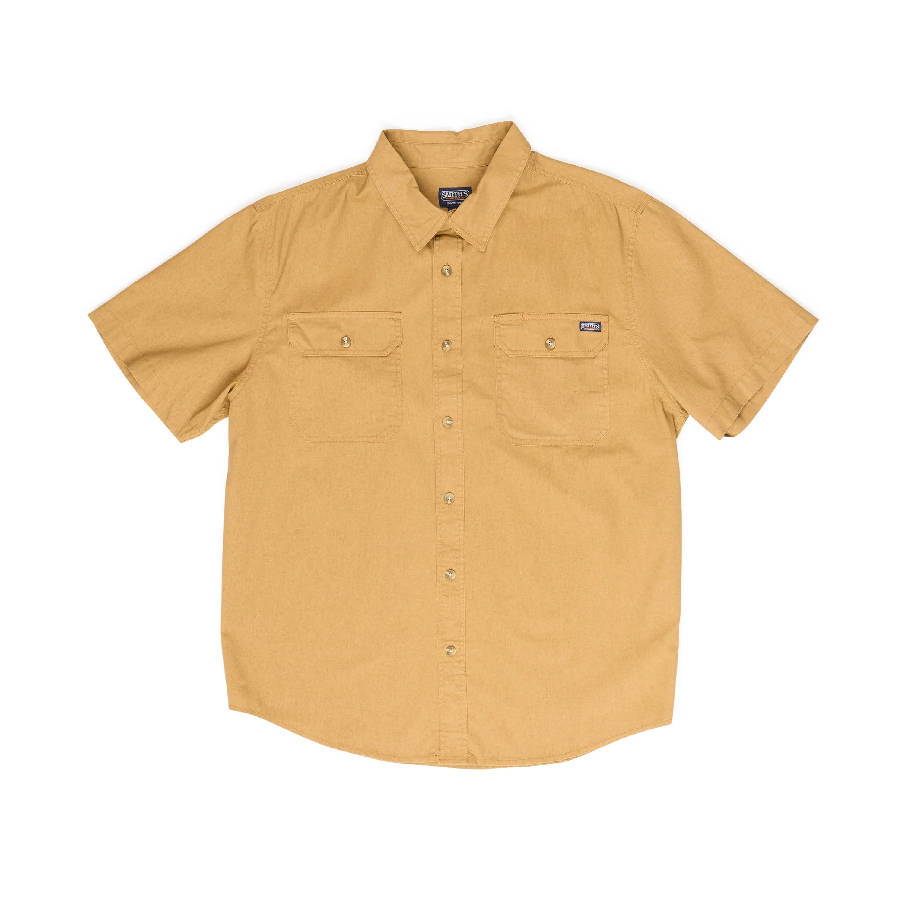 SANDWASHED SHORT SLEEVE WORK SHIRT