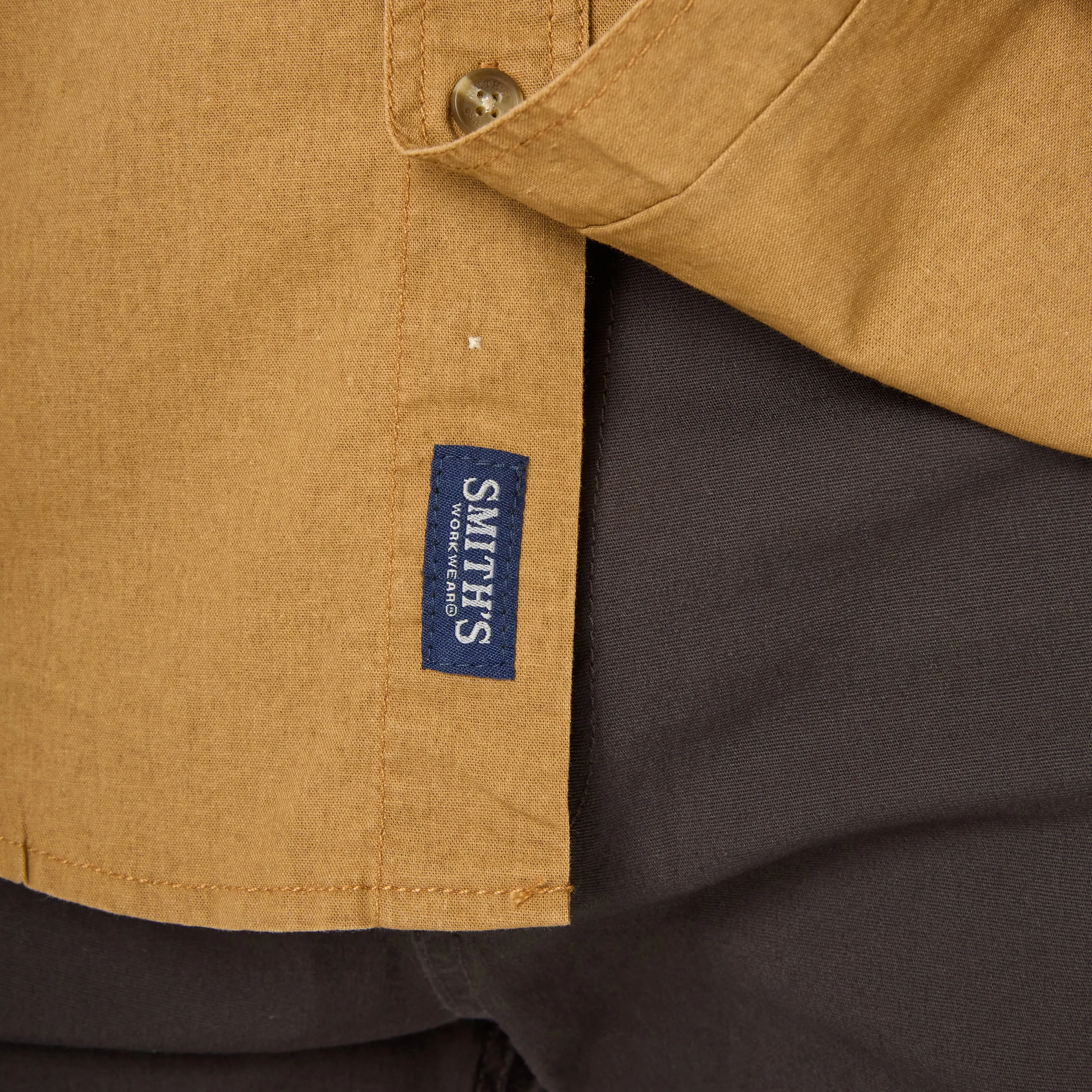 SANDWASHED SHORT SLEEVE WORK SHIRT