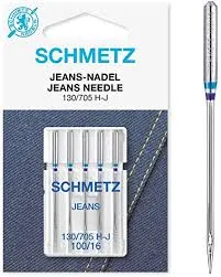 Schmetz Jeans Denim Canvas Needles 130/705 H-J