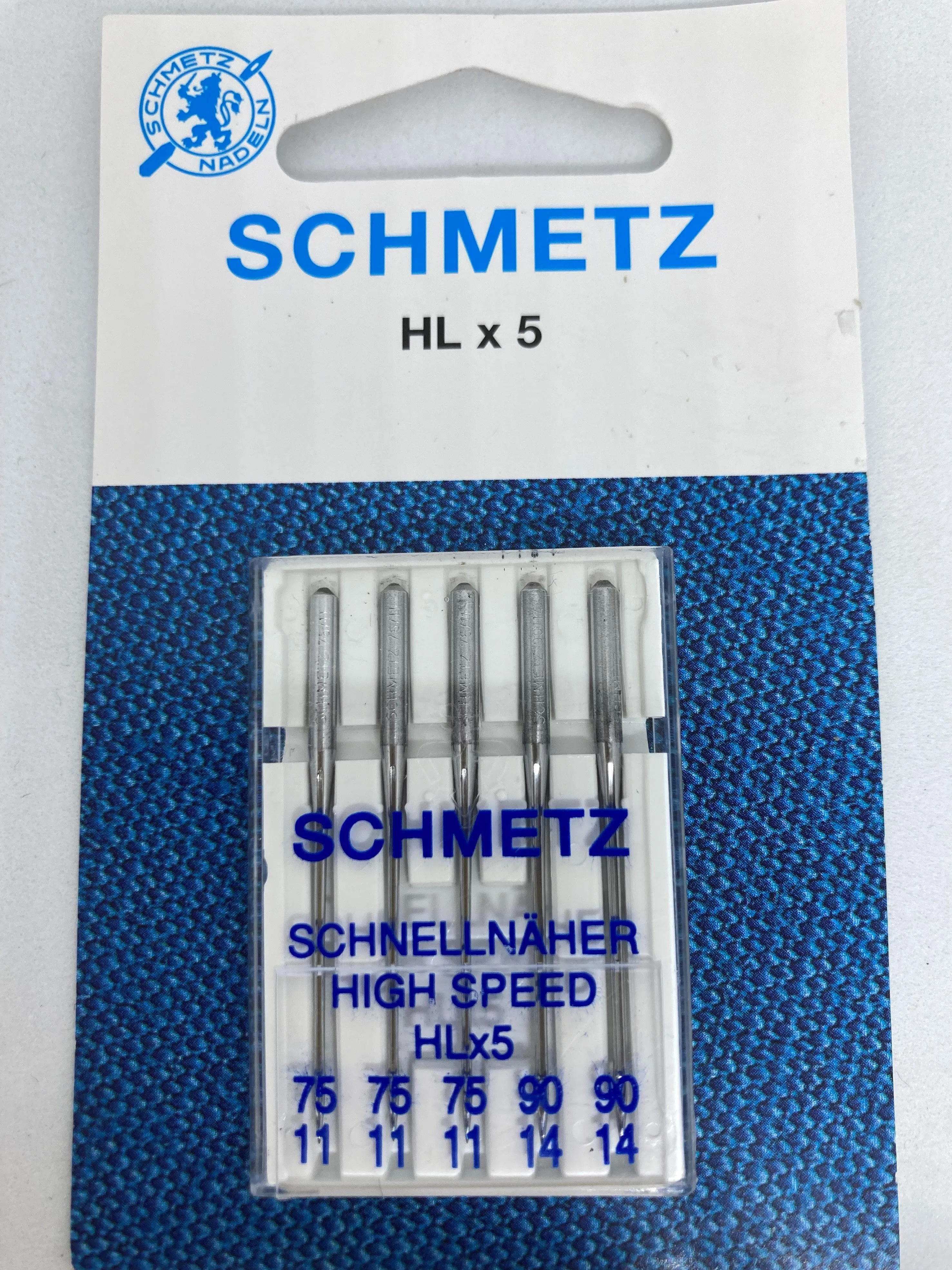 Schmetz Jeans Denim Canvas Needles 130/705 H-J