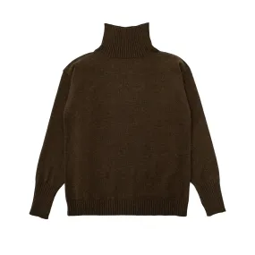 Seaman Turtleneck Natural Brown