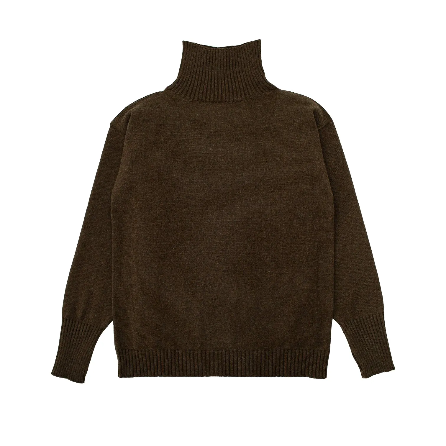 Seaman Turtleneck Natural Brown