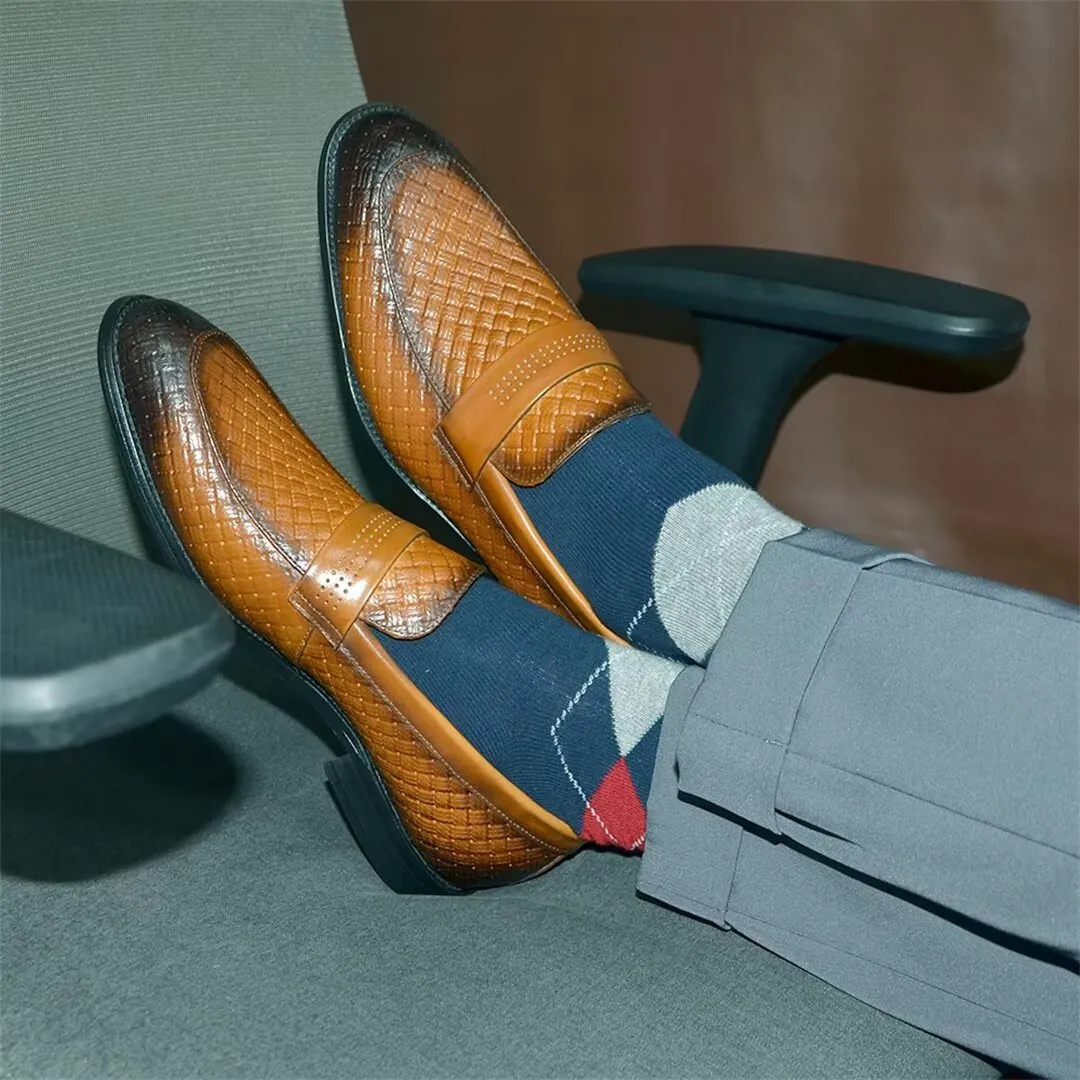 Sleek Business Slip-On Dress Shoes