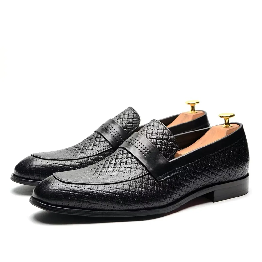 Sleek Business Slip-On Dress Shoes