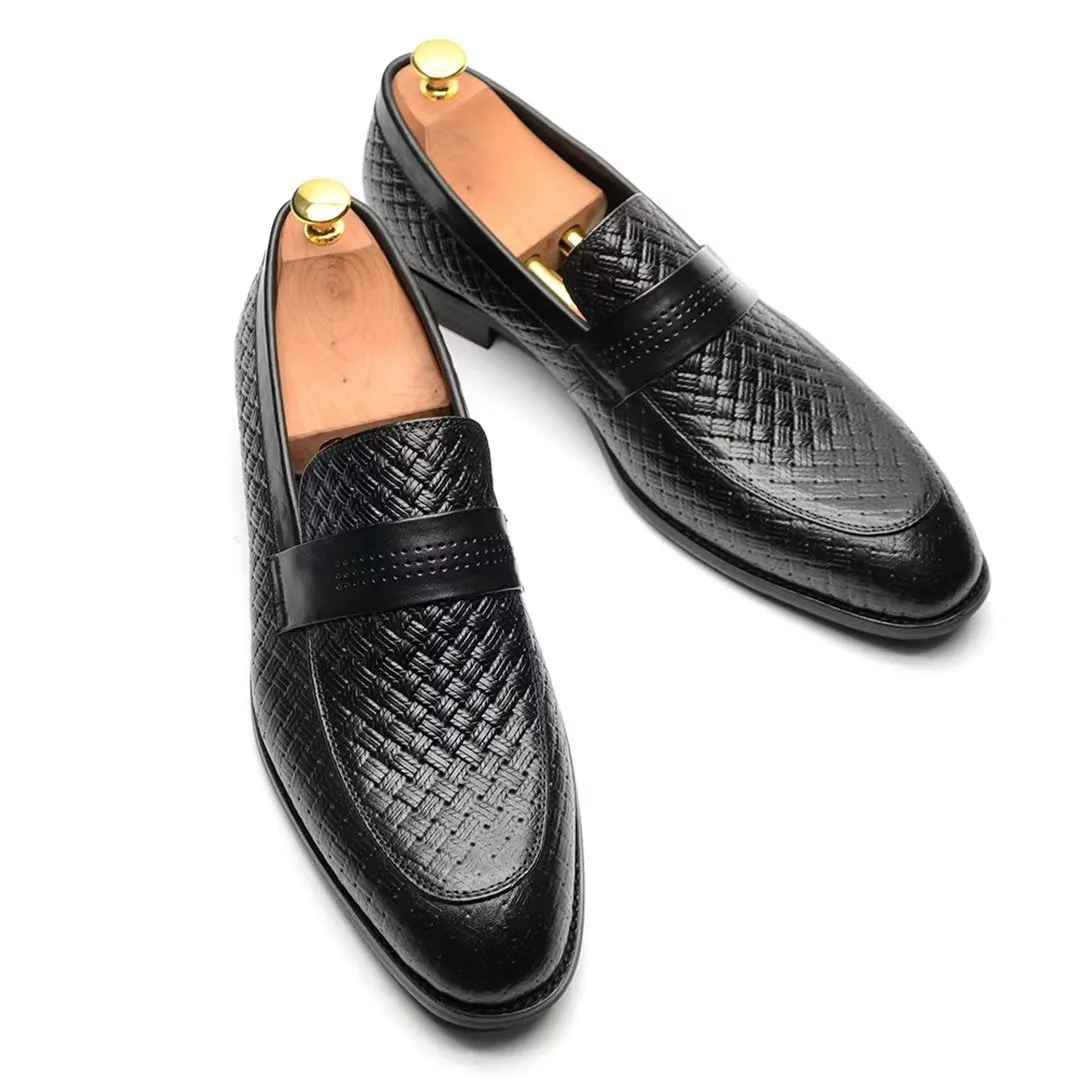 Sleek Business Slip-On Dress Shoes