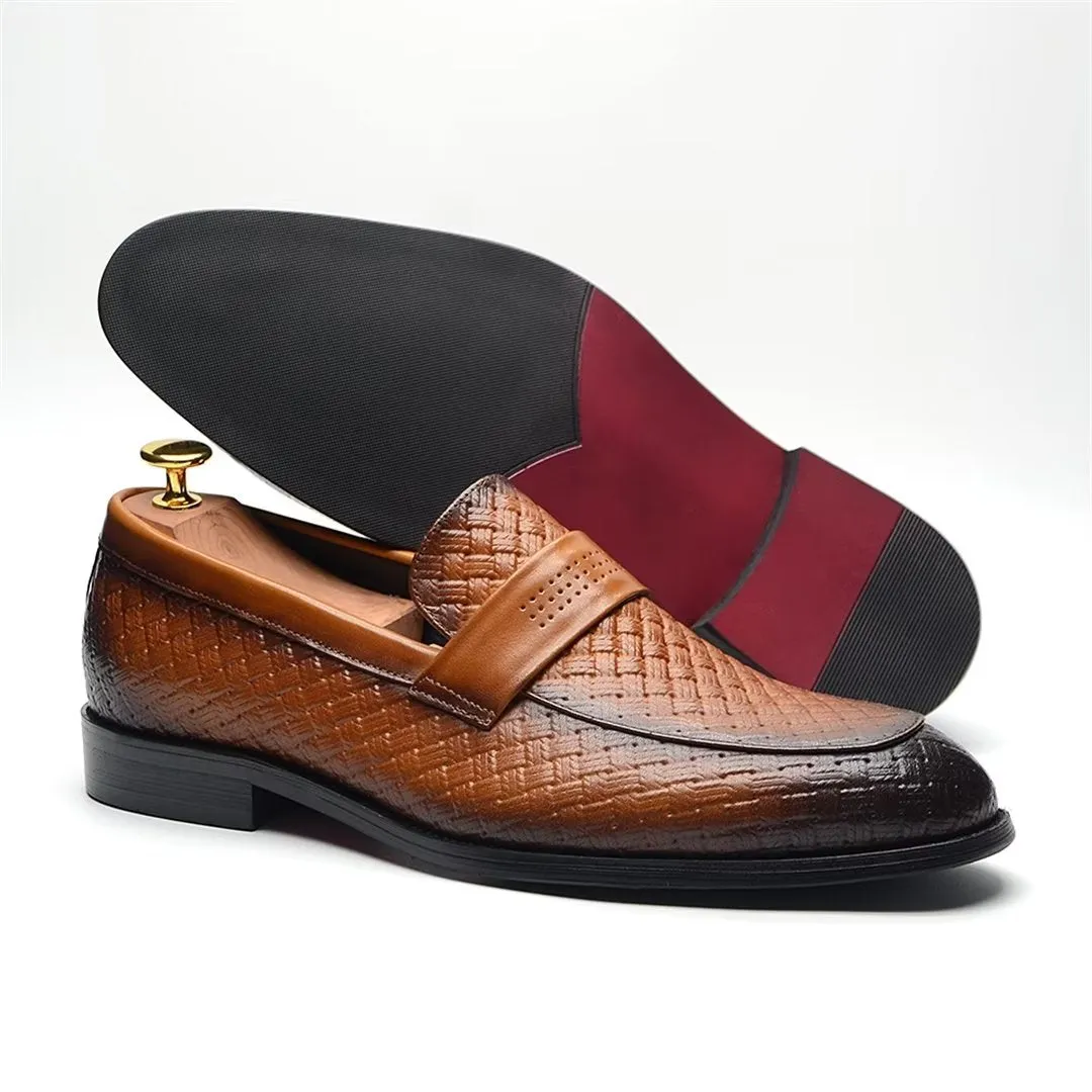 Sleek Business Slip-On Dress Shoes