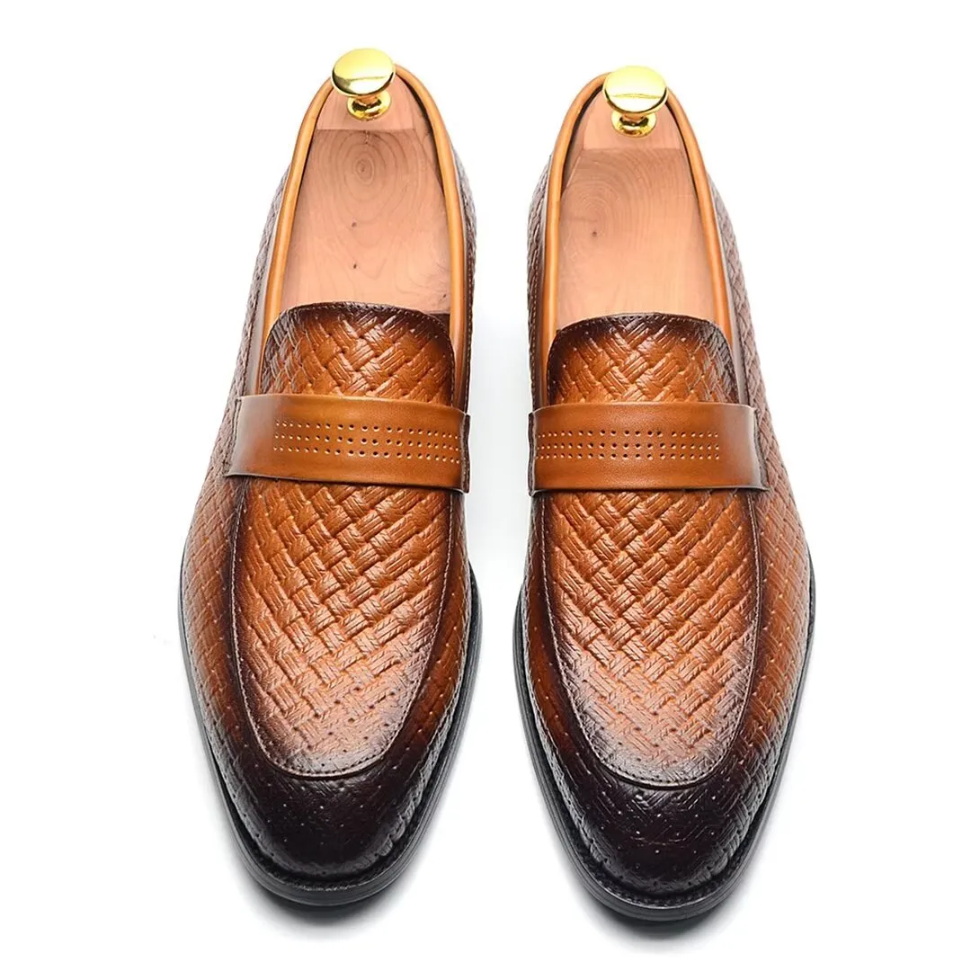 Sleek Business Slip-On Dress Shoes