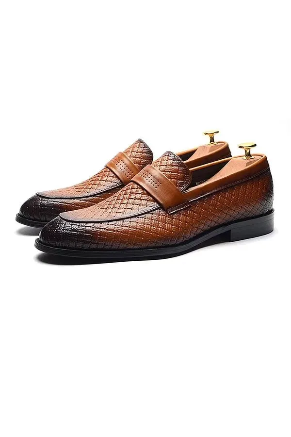 Sleek Business Slip-On Dress Shoes