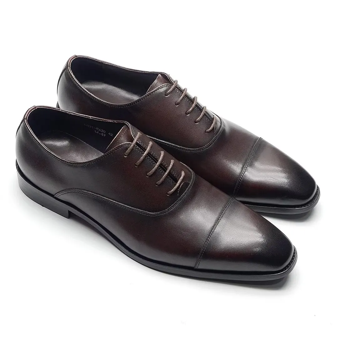 Smooth Elegance Slip-On Dress Shoes