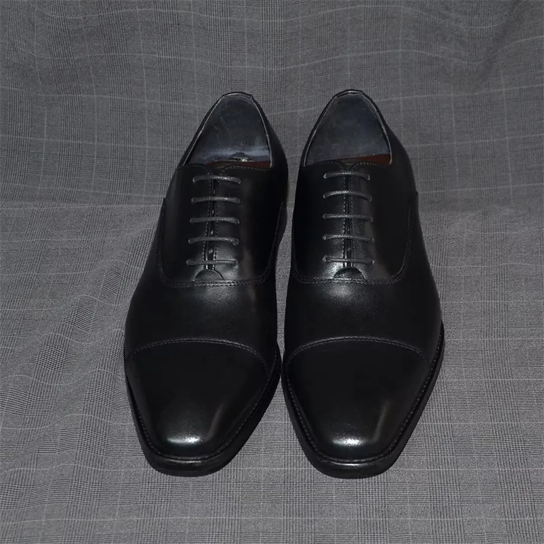 Smooth Elegance Slip-On Dress Shoes