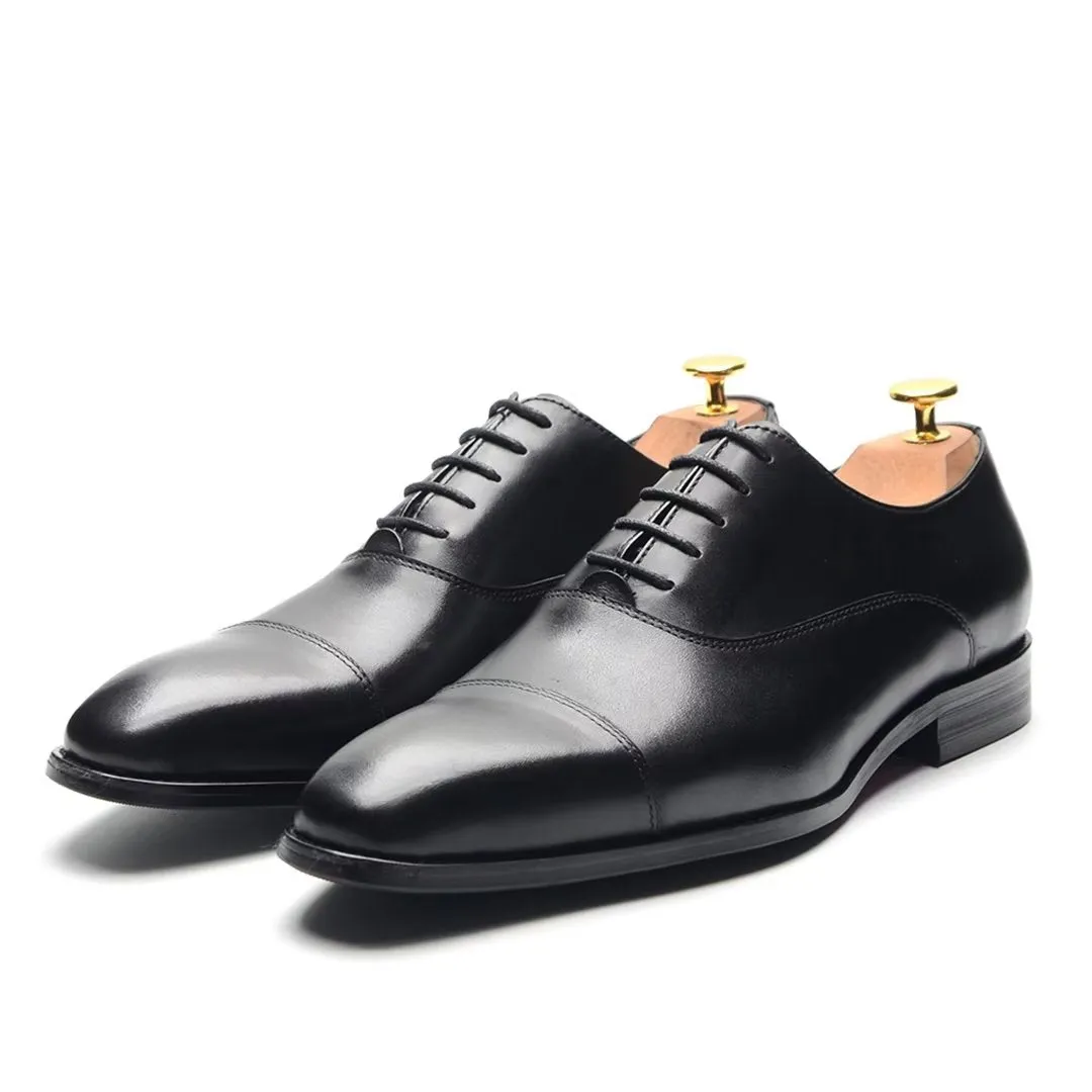 Smooth Elegance Slip-On Dress Shoes