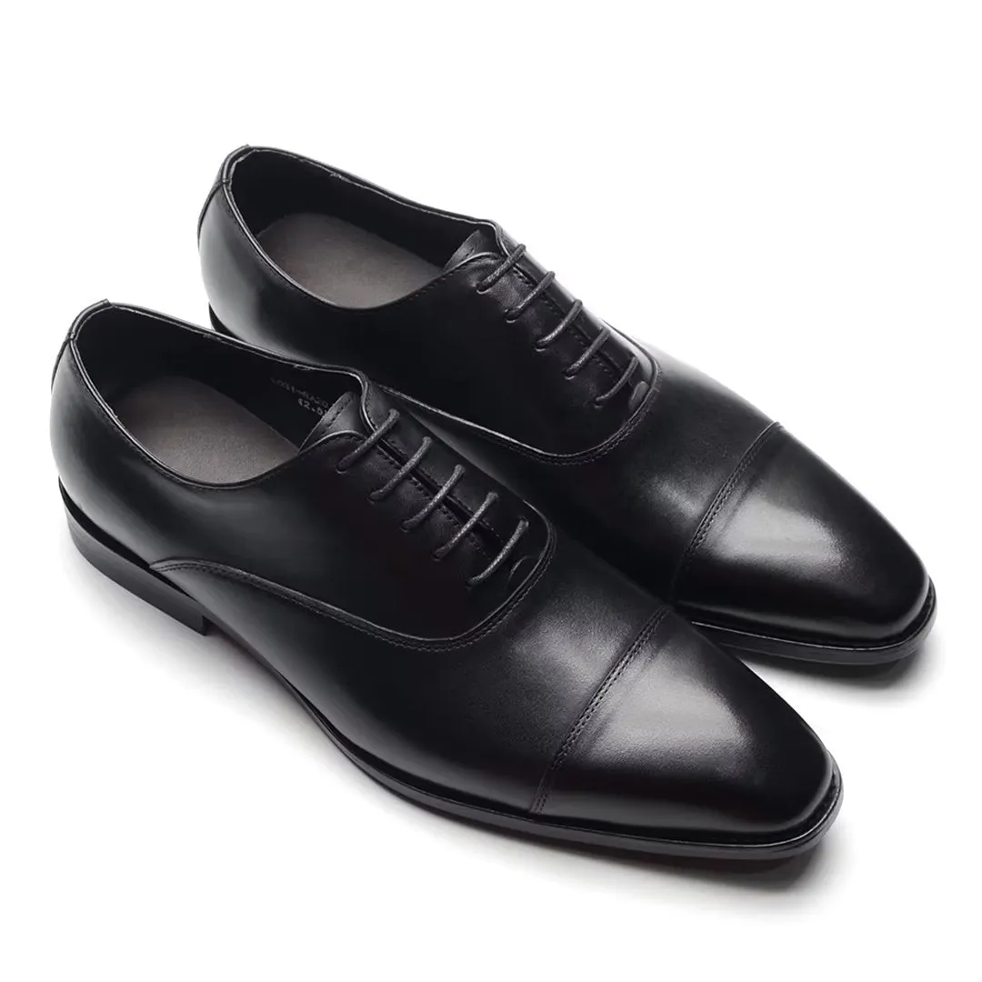 Smooth Elegance Slip-On Dress Shoes