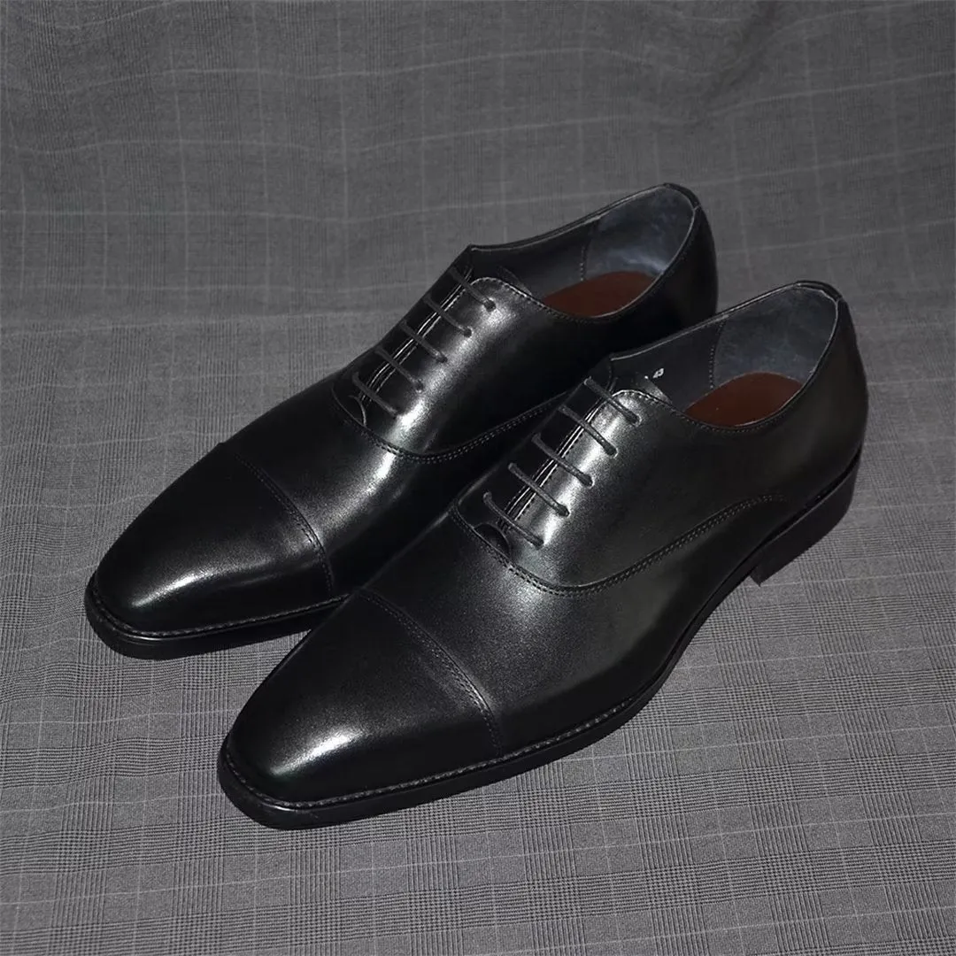 Smooth Elegance Slip-On Dress Shoes