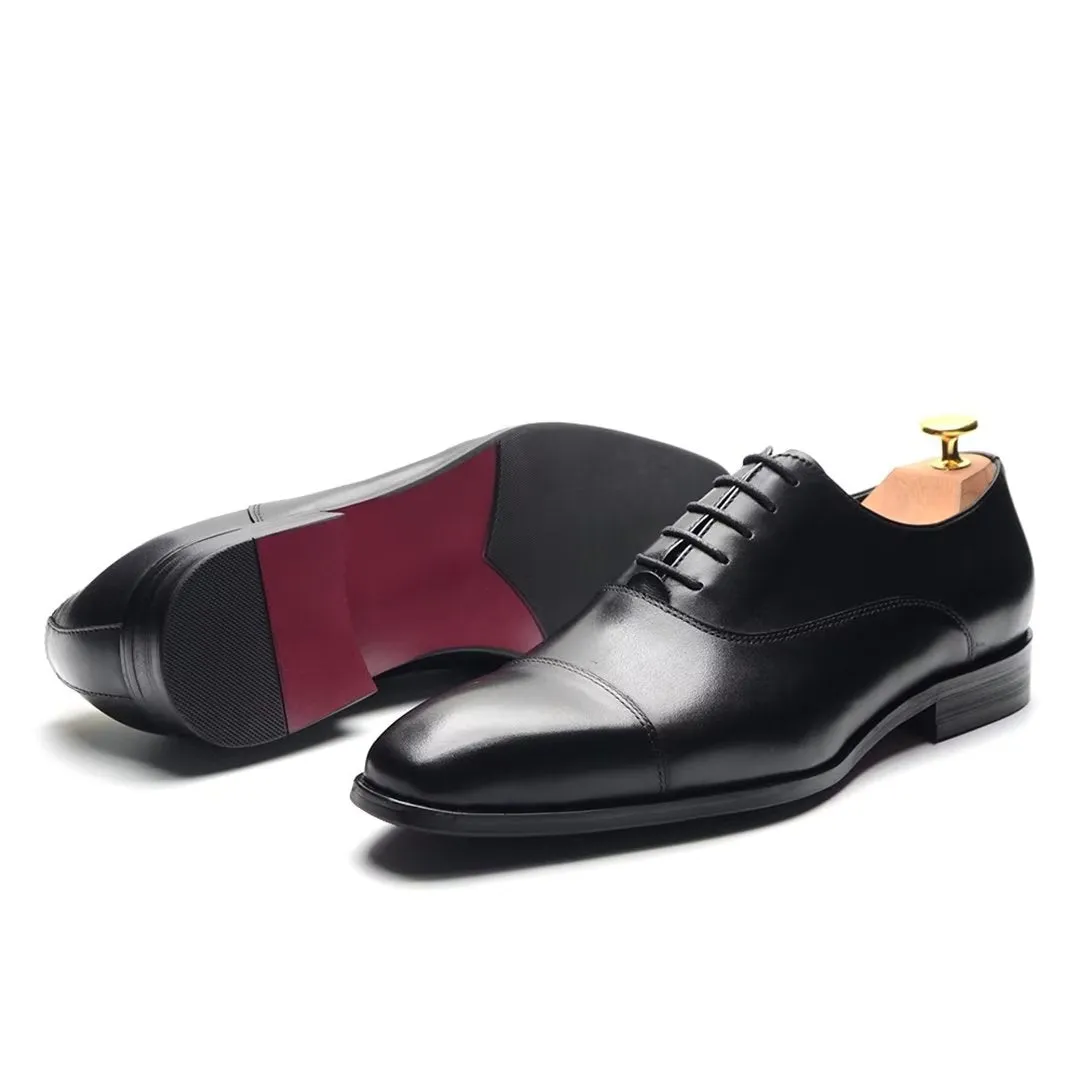 Smooth Elegance Slip-On Dress Shoes