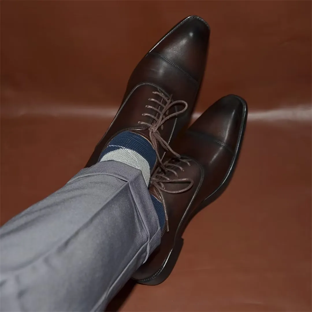 Smooth Elegance Slip-On Dress Shoes