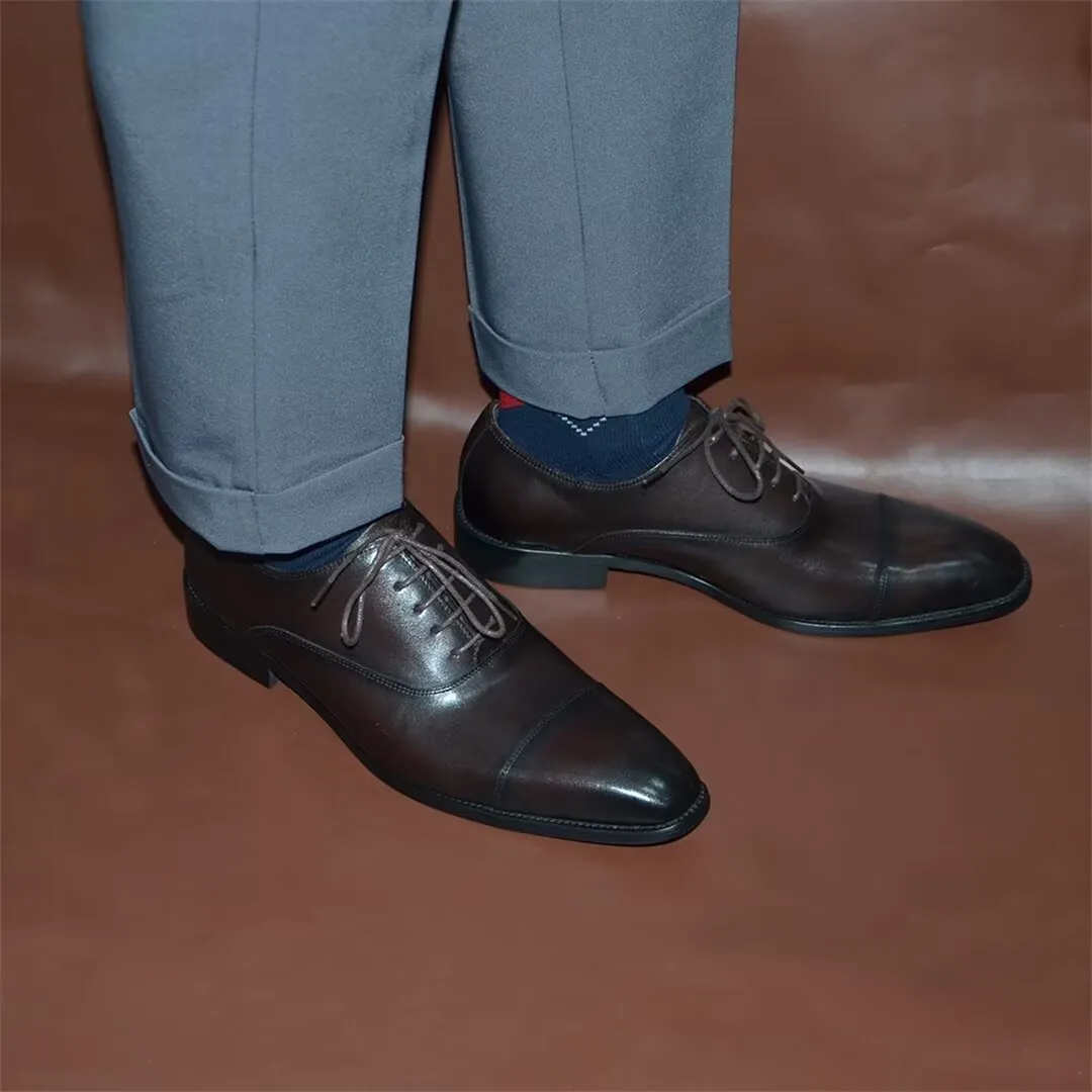 Smooth Elegance Slip-On Dress Shoes