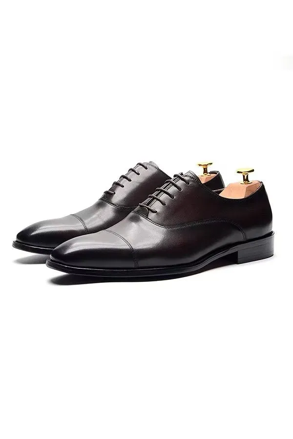 Smooth Elegance Slip-On Dress Shoes