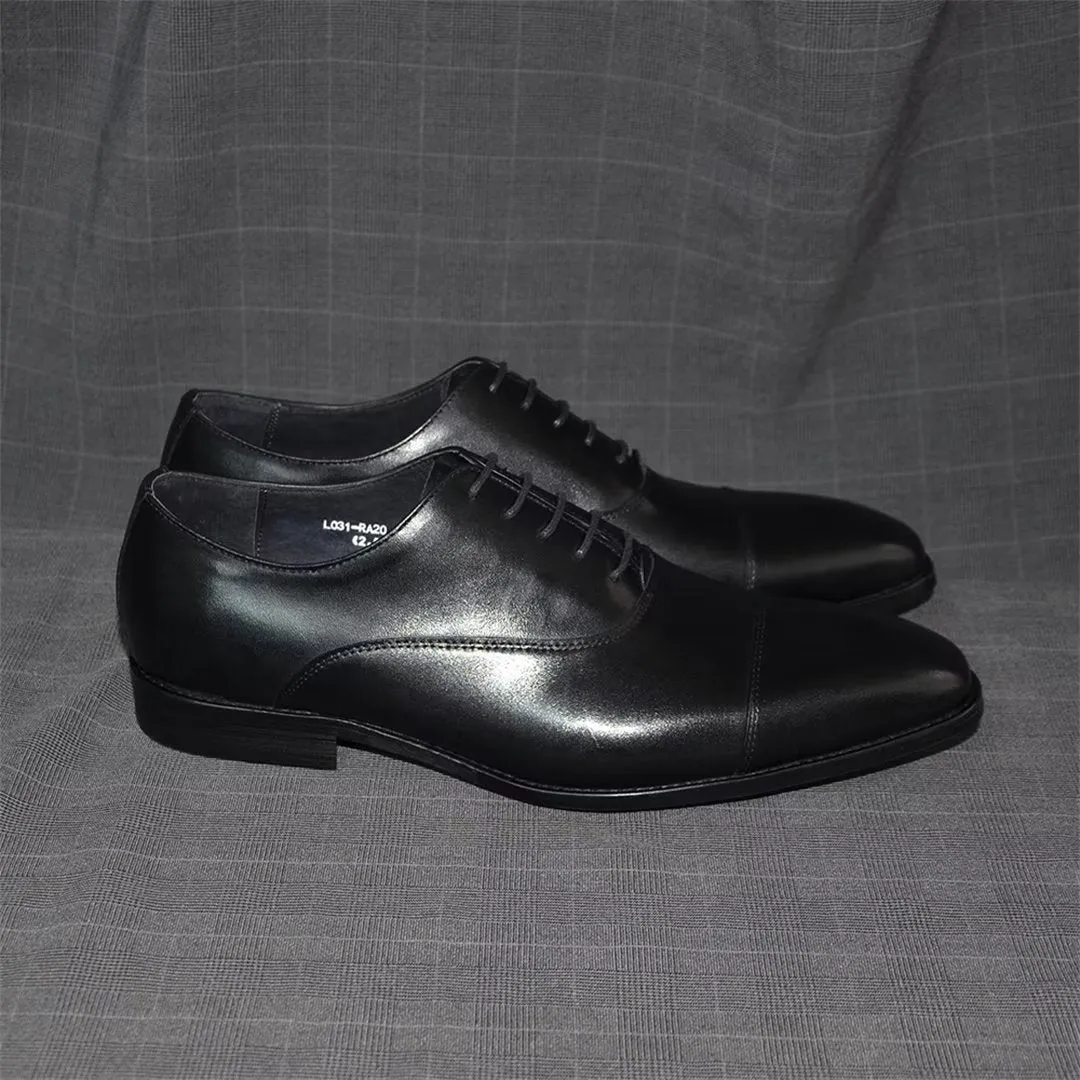 Smooth Elegance Slip-On Dress Shoes