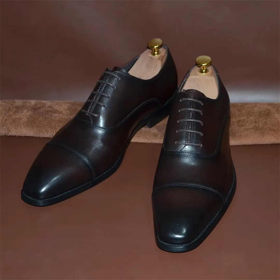 Smooth Elegance Slip-On Dress Shoes