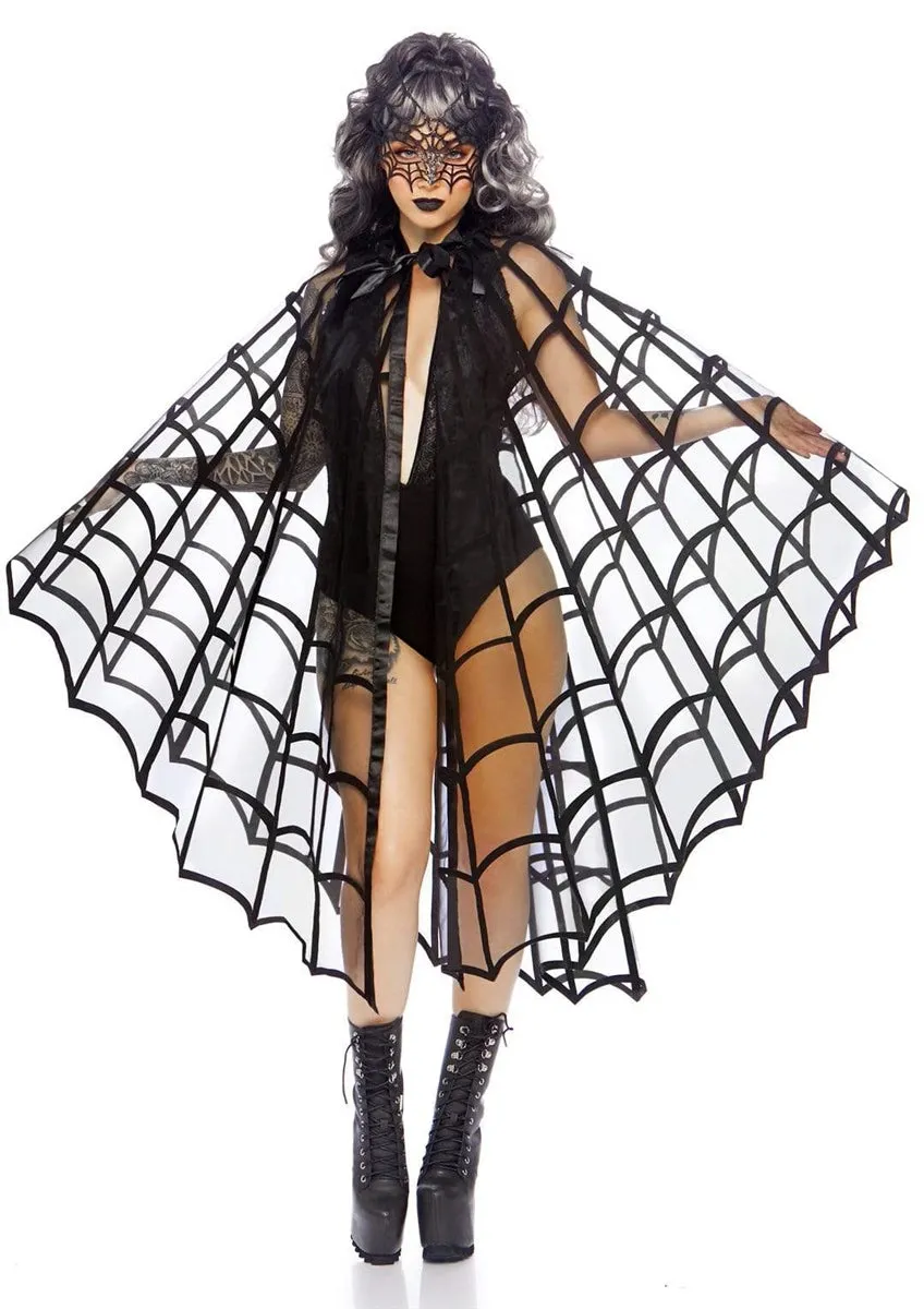 Spiderweb Mesh Cape