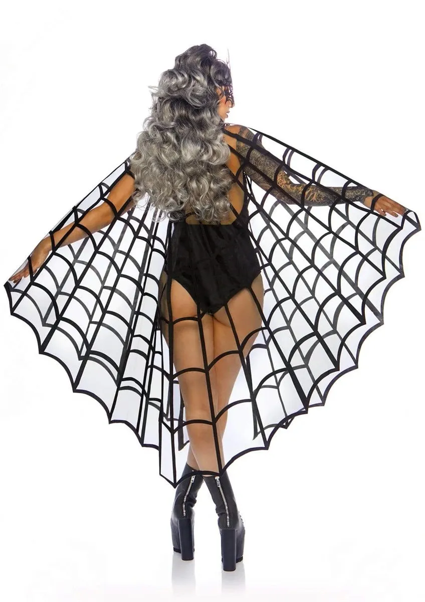 Spiderweb Mesh Cape