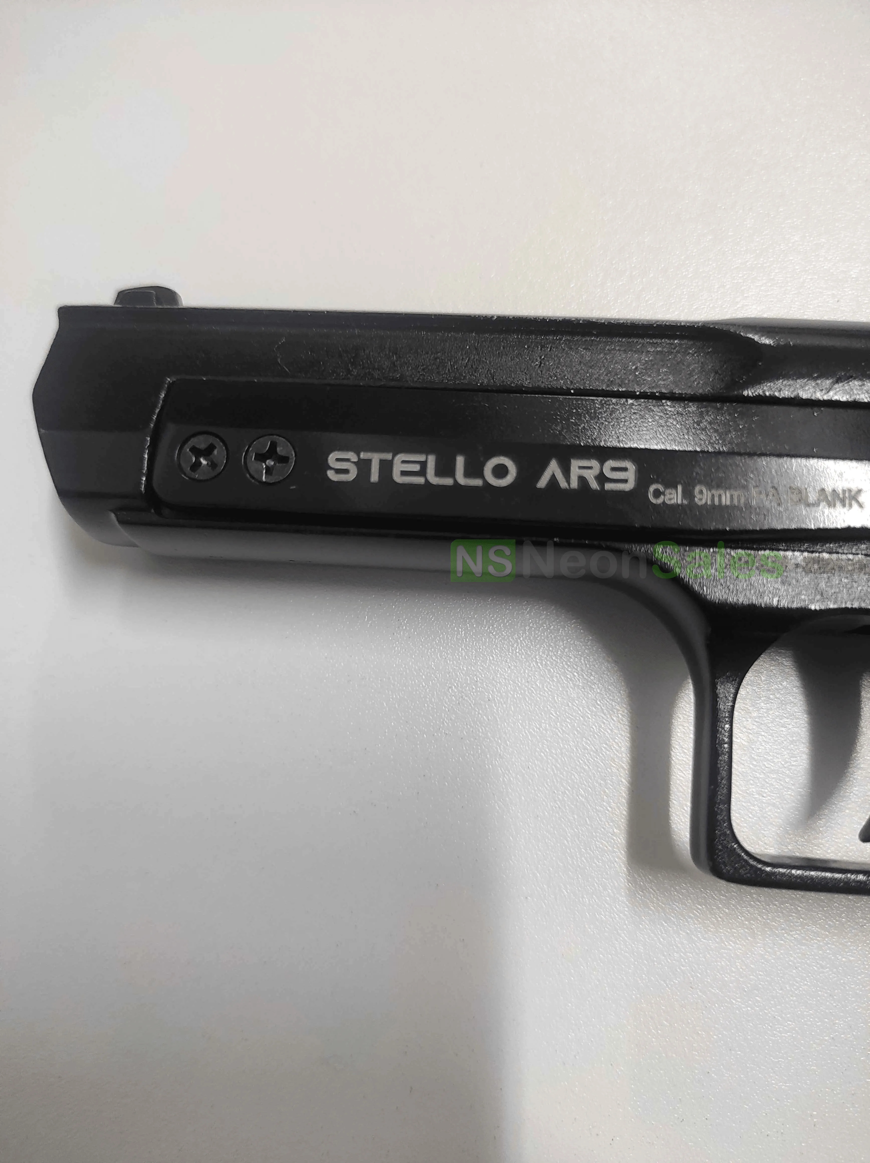 STELLO AR-9 BABY EAGLE BLANK GUN - BLACK