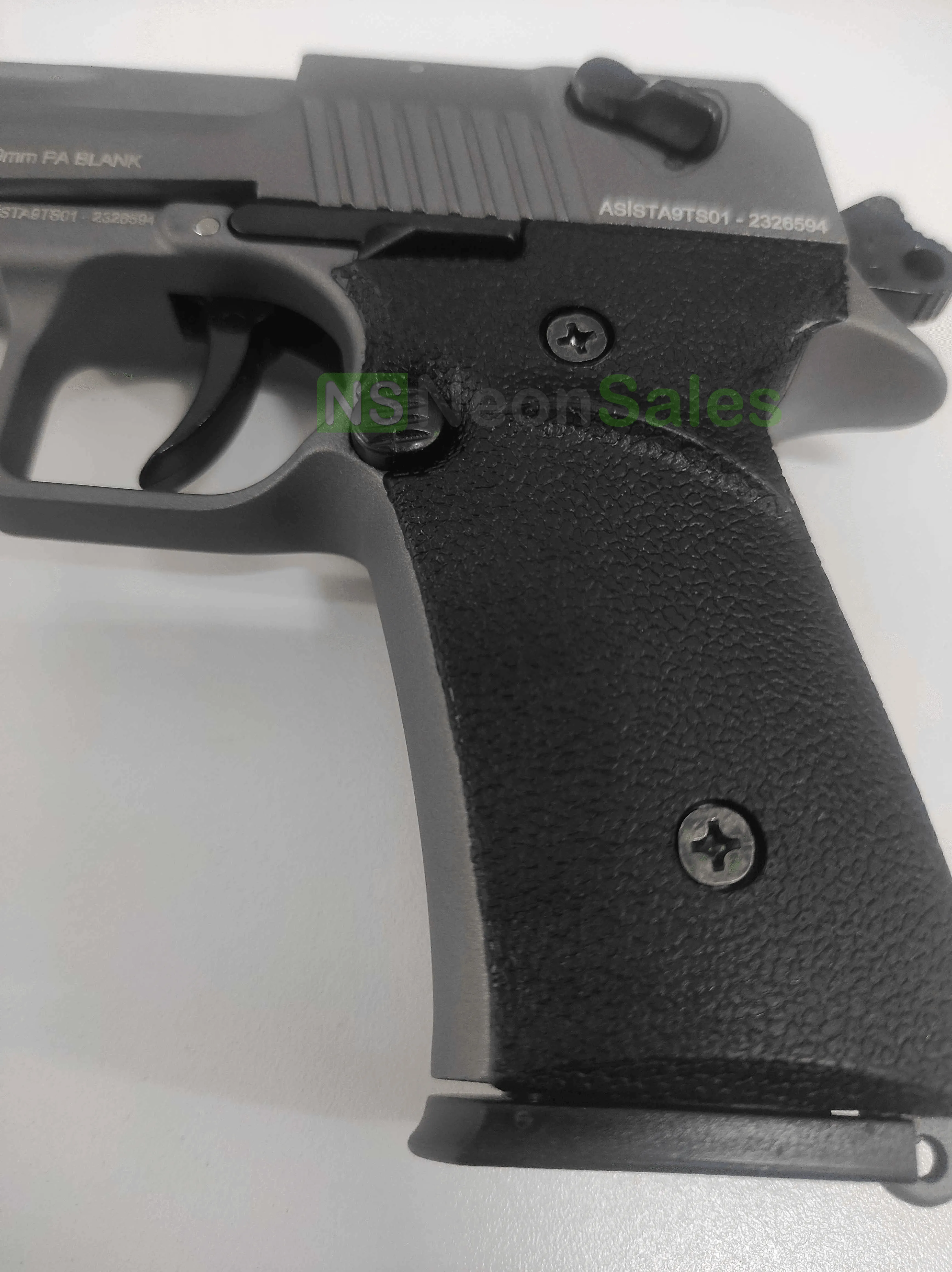 STELLO AR-9 BABY EAGLE BLANK GUN - FUME