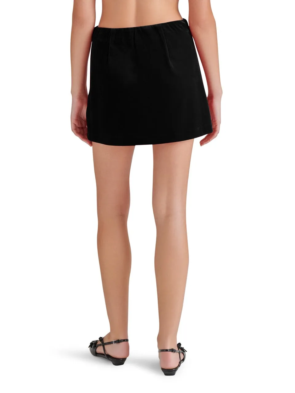 Steve Madden Cindi Velvet Mini Skort