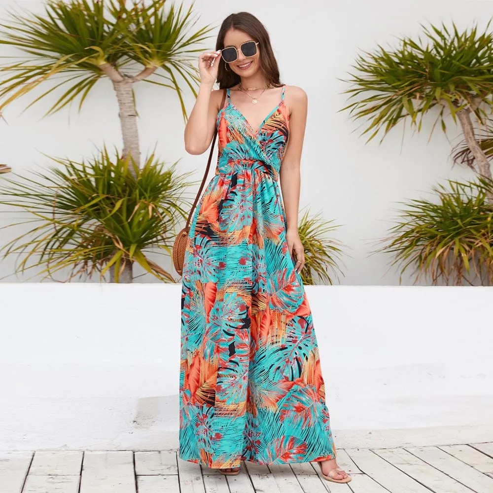 Summer Boho Chic Maxi Dress