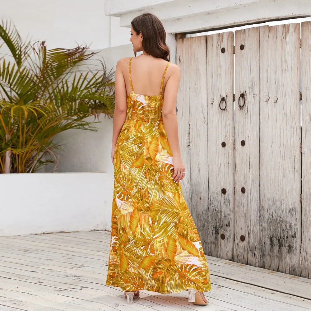 Summer Boho Chic Maxi Dress