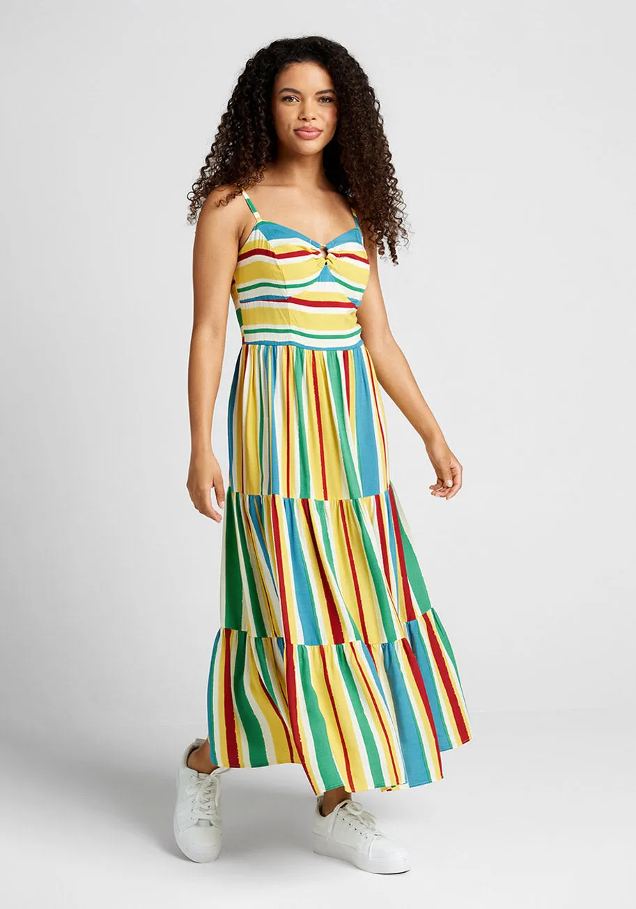 Sunshine And Lollipops Maxi Dress