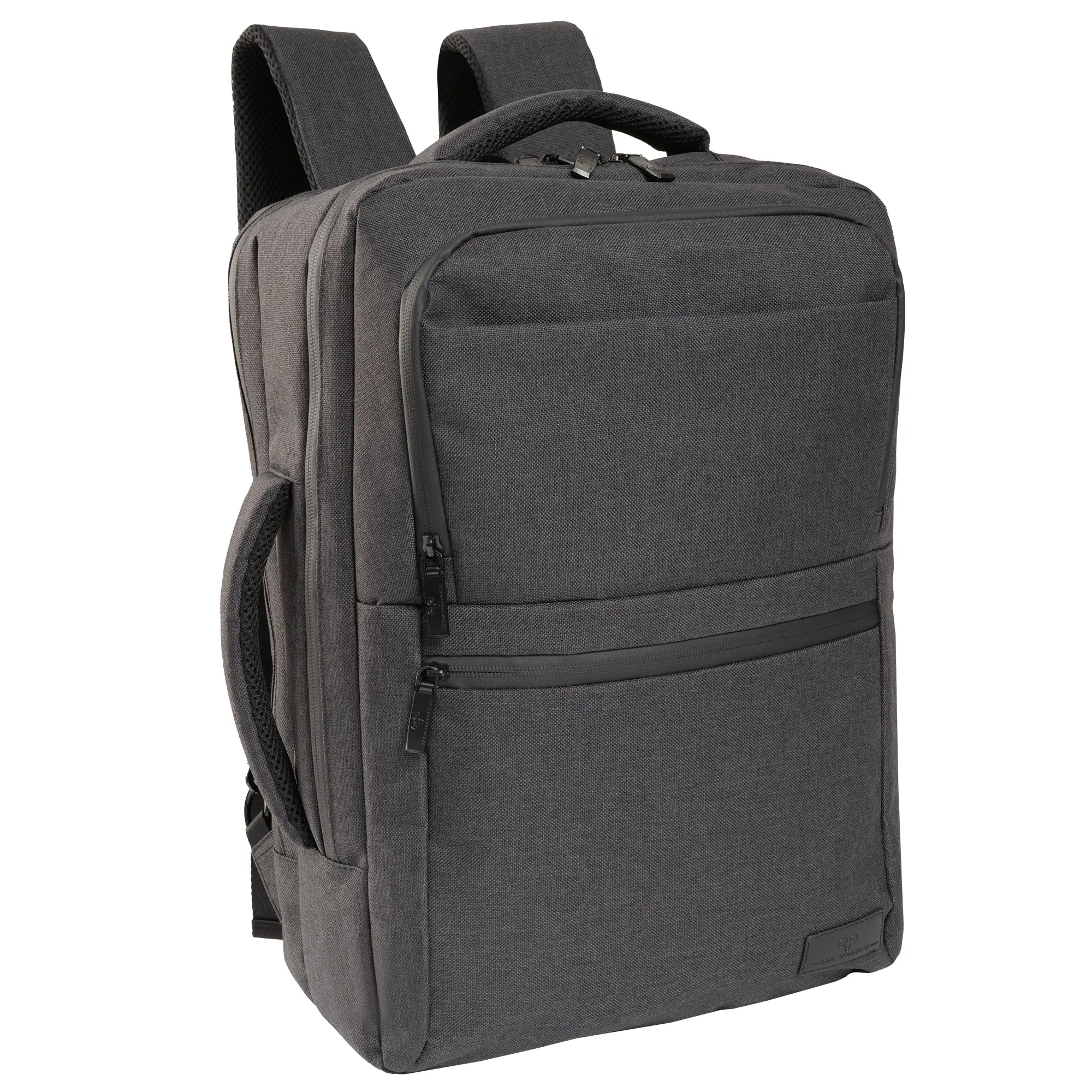 The Bristol | 19-In Textured Convertible Travel Backpack with USB Port