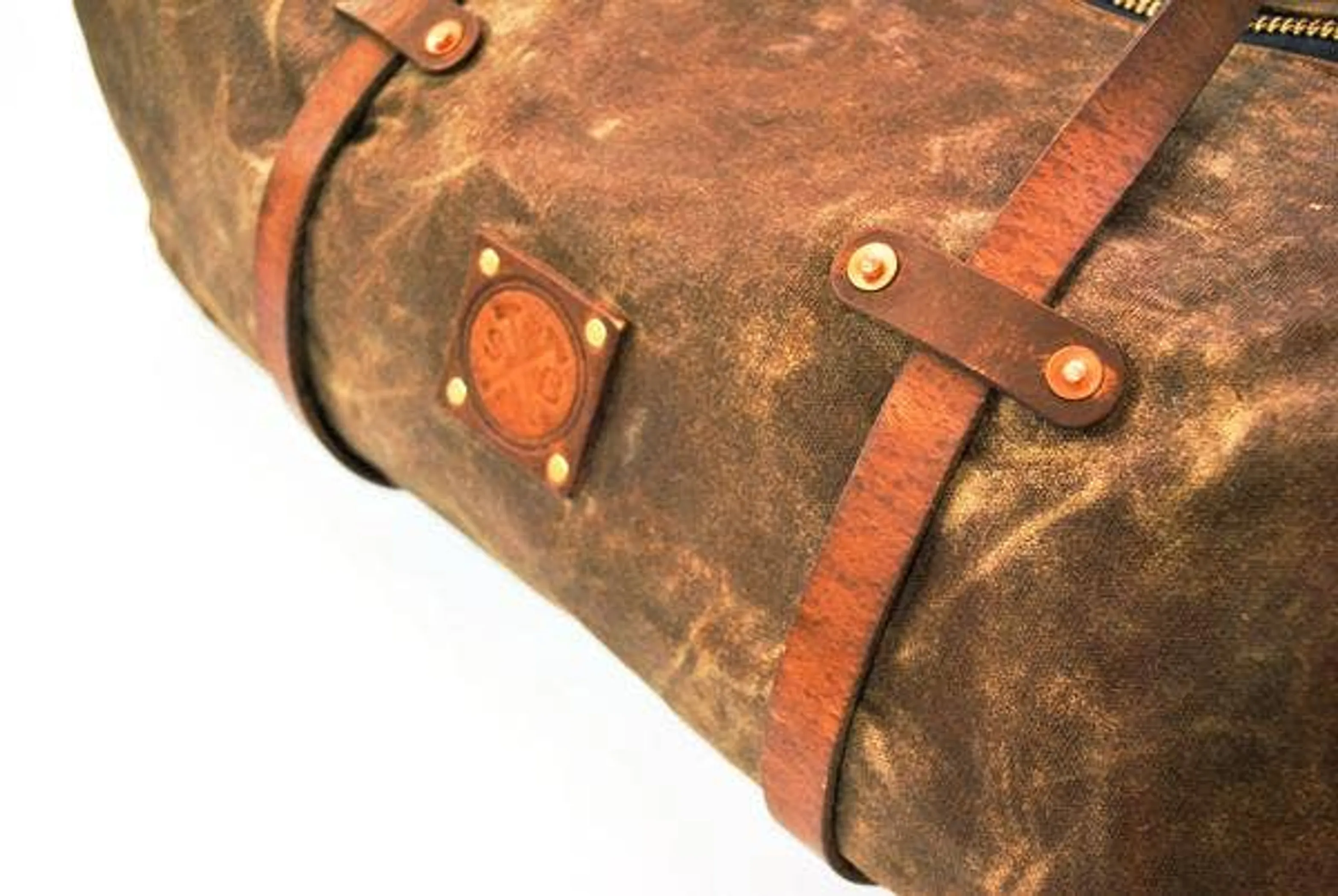 The Hudson Waxed Canvas Duffle Bag