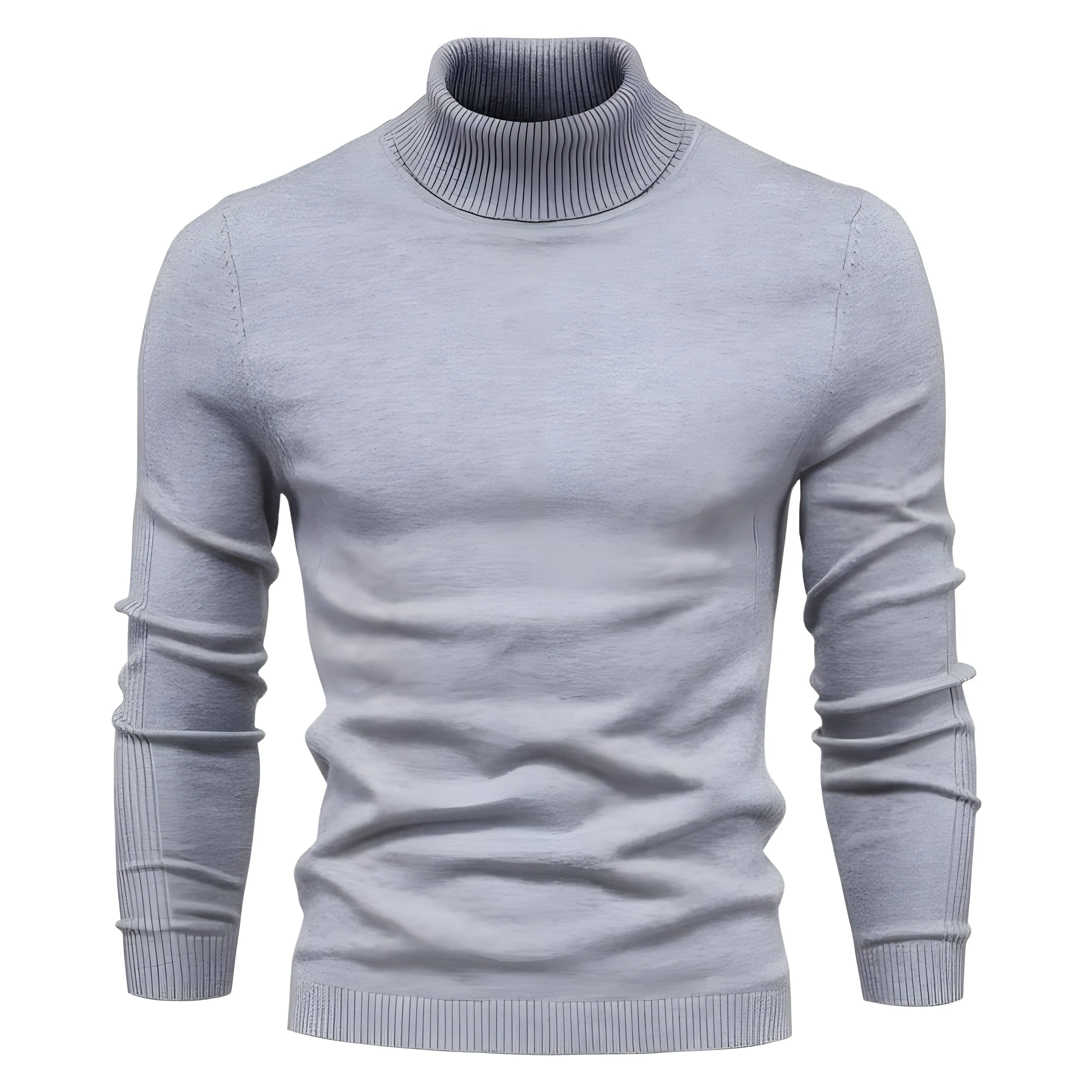 The Idris Slim Fit Pullover Turtleneck - Multiple Colors