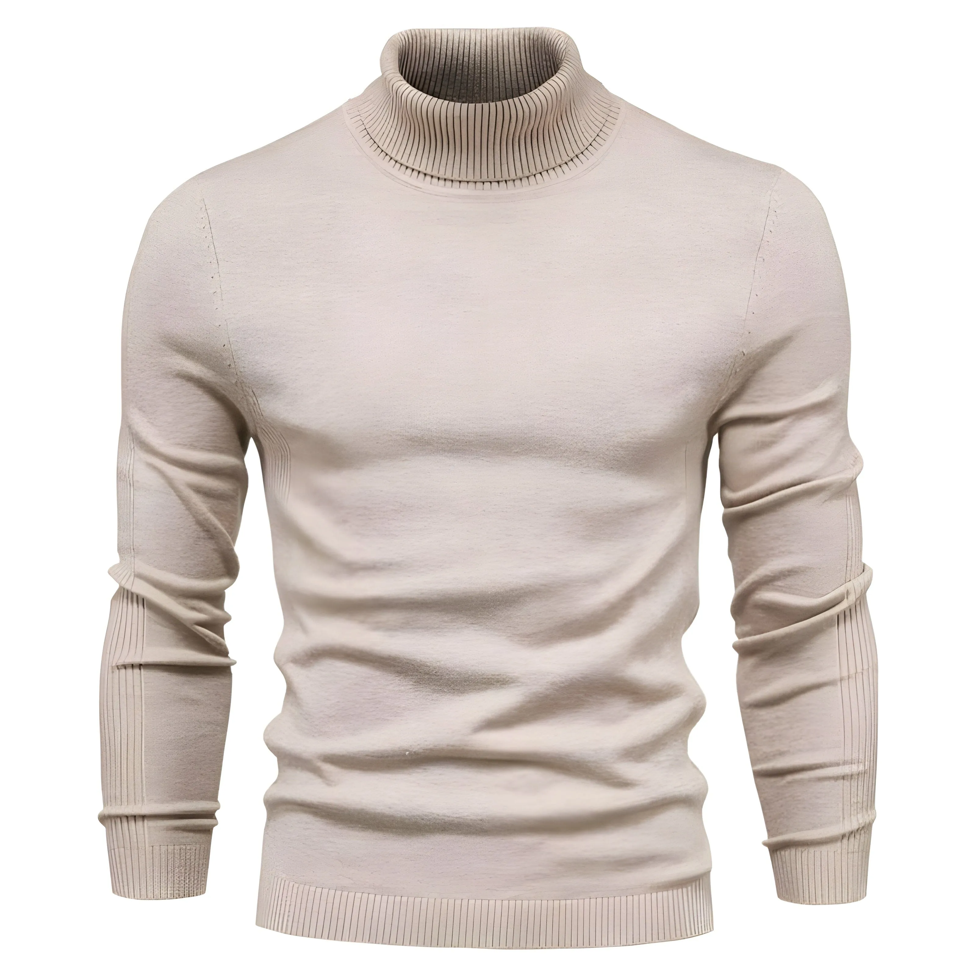 The Idris Slim Fit Pullover Turtleneck - Multiple Colors