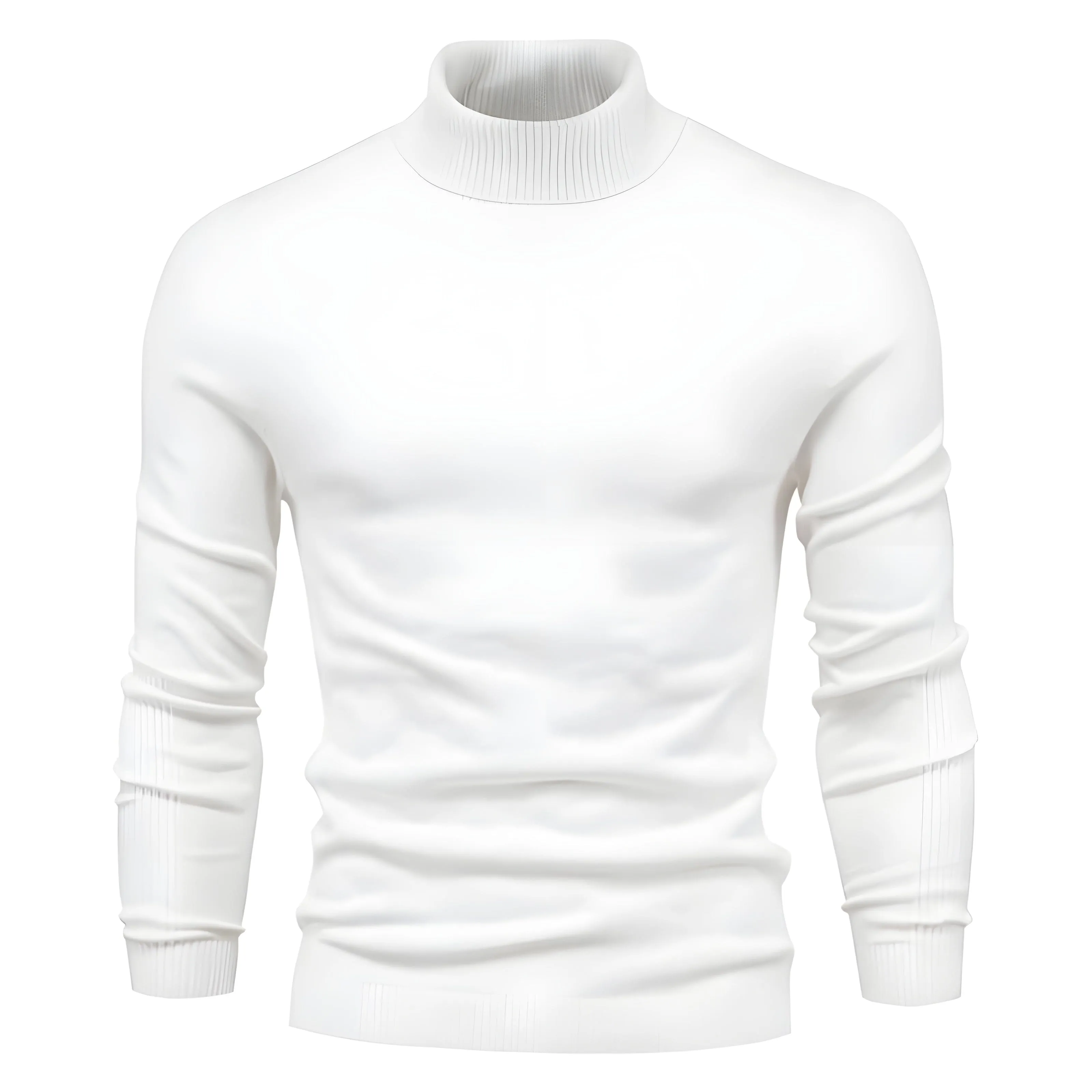 The Idris Slim Fit Pullover Turtleneck - Multiple Colors