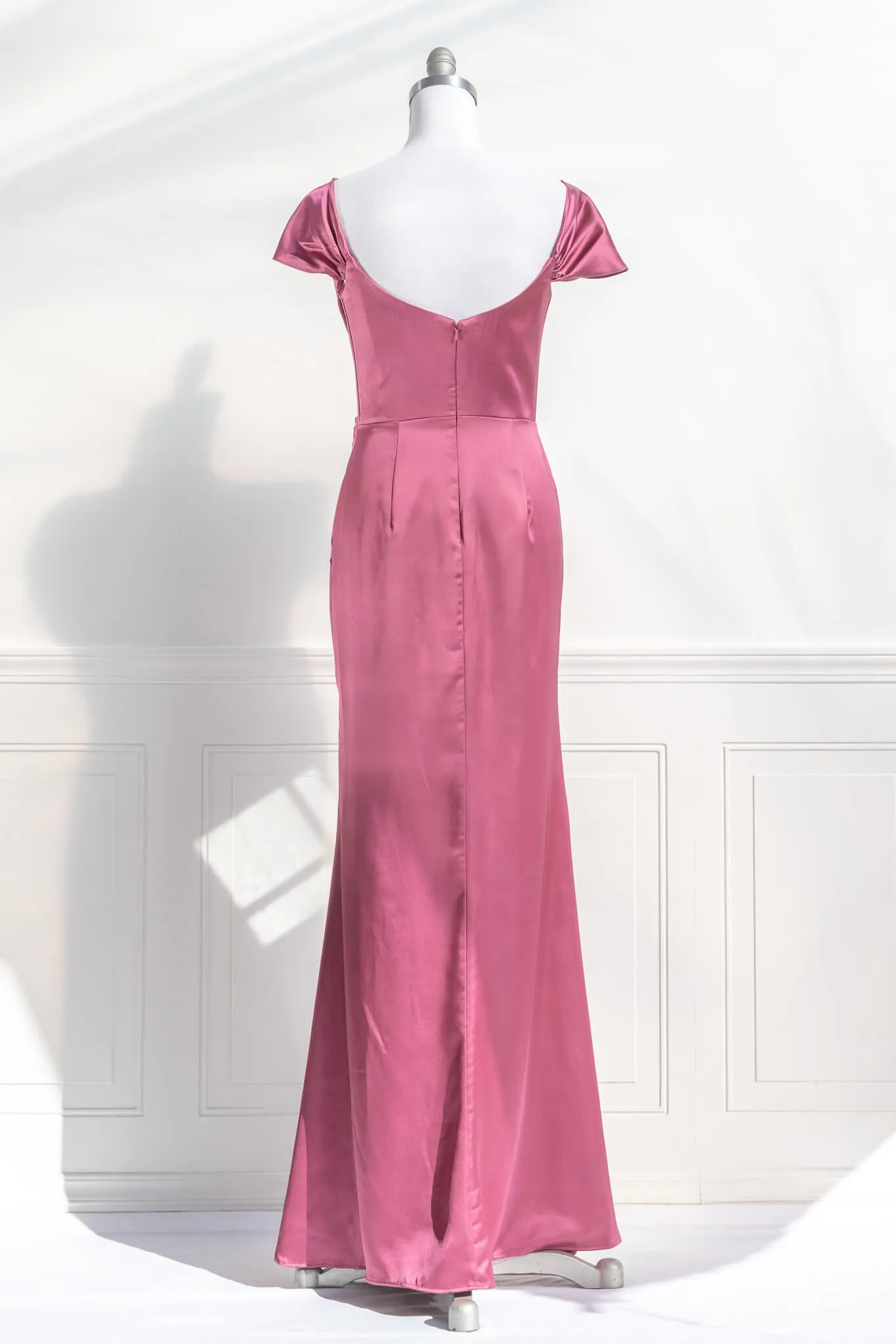 Venus de Milo Dress - Mauve