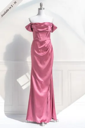 Venus de Milo Dress - Mauve