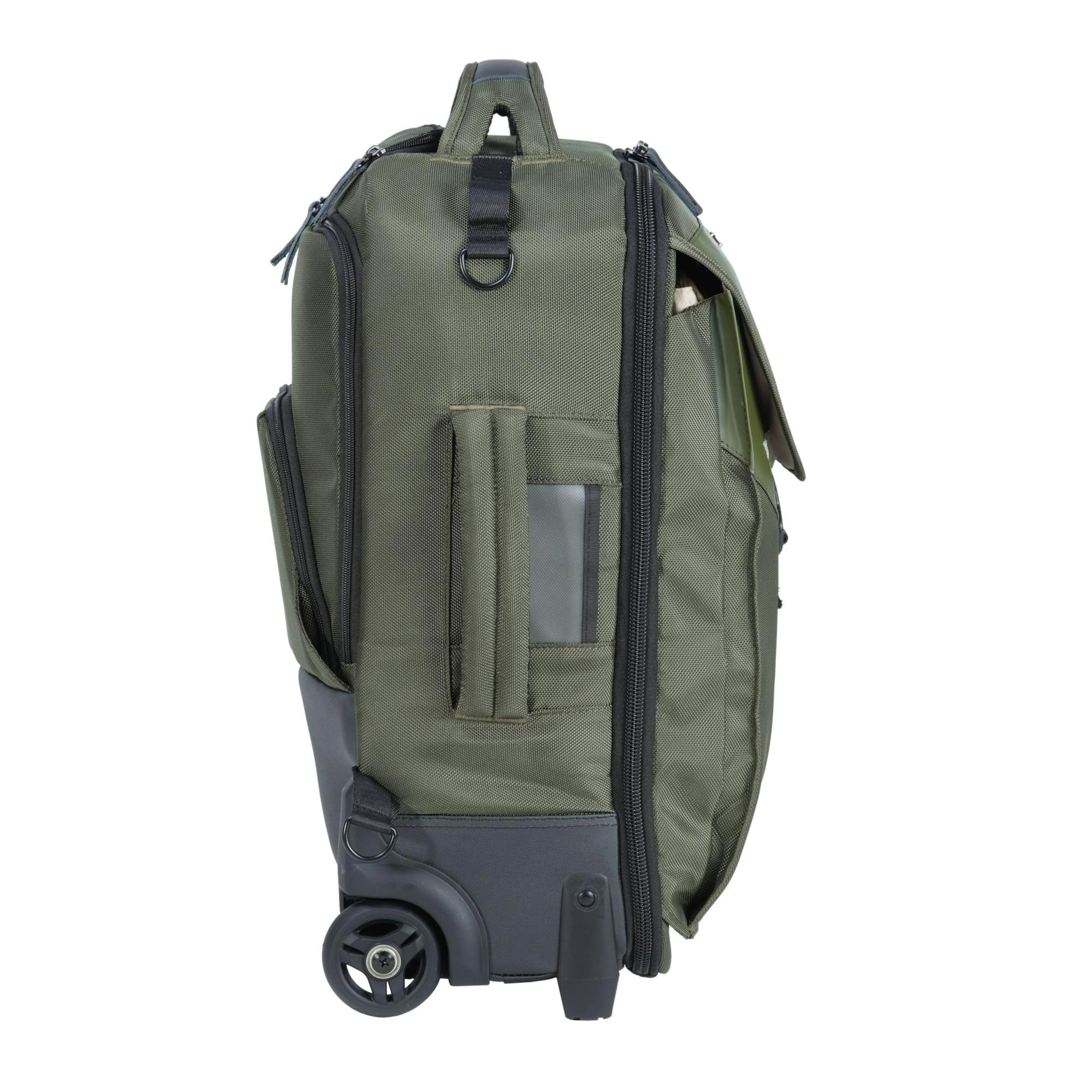 VEO Select 59T GR - 26 Litre 2 Wheel Roller Case/Backpack - Green