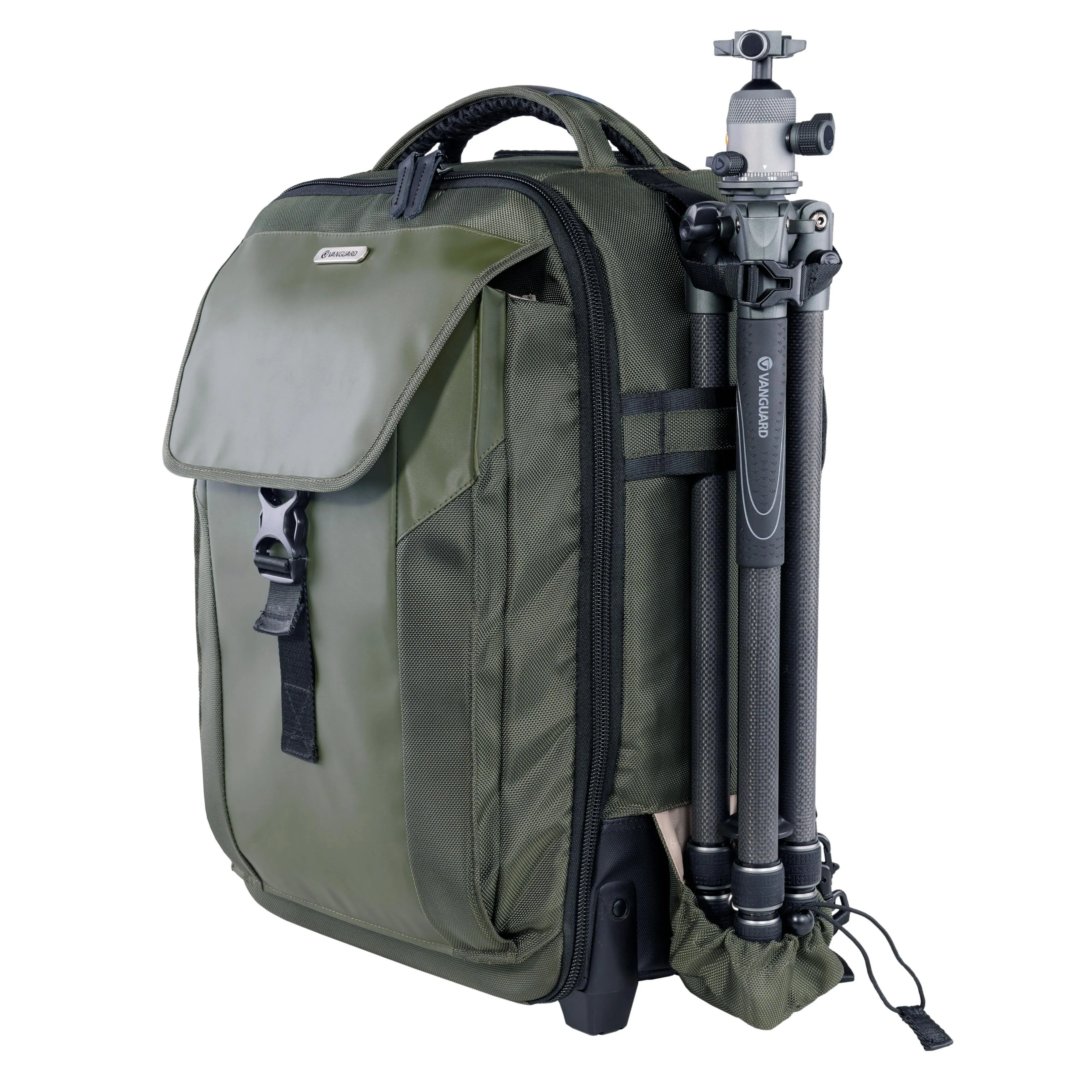 VEO Select 59T GR - 26 Litre 2 Wheel Roller Case/Backpack - Green