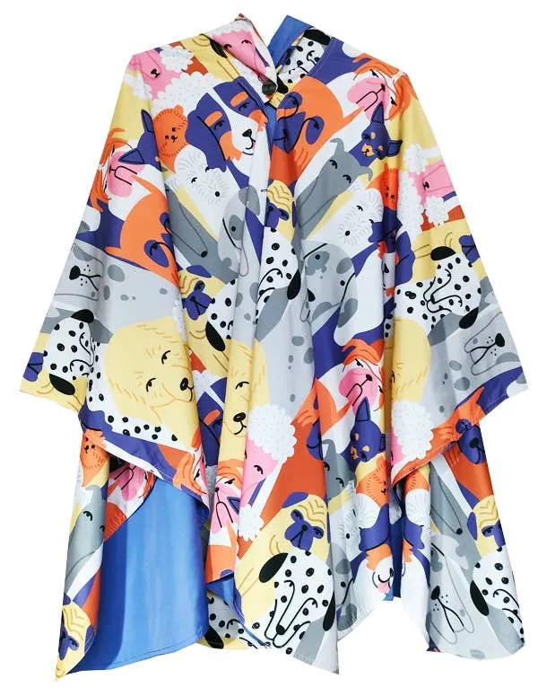 Very Peri Rain Cape - Dogs Collection