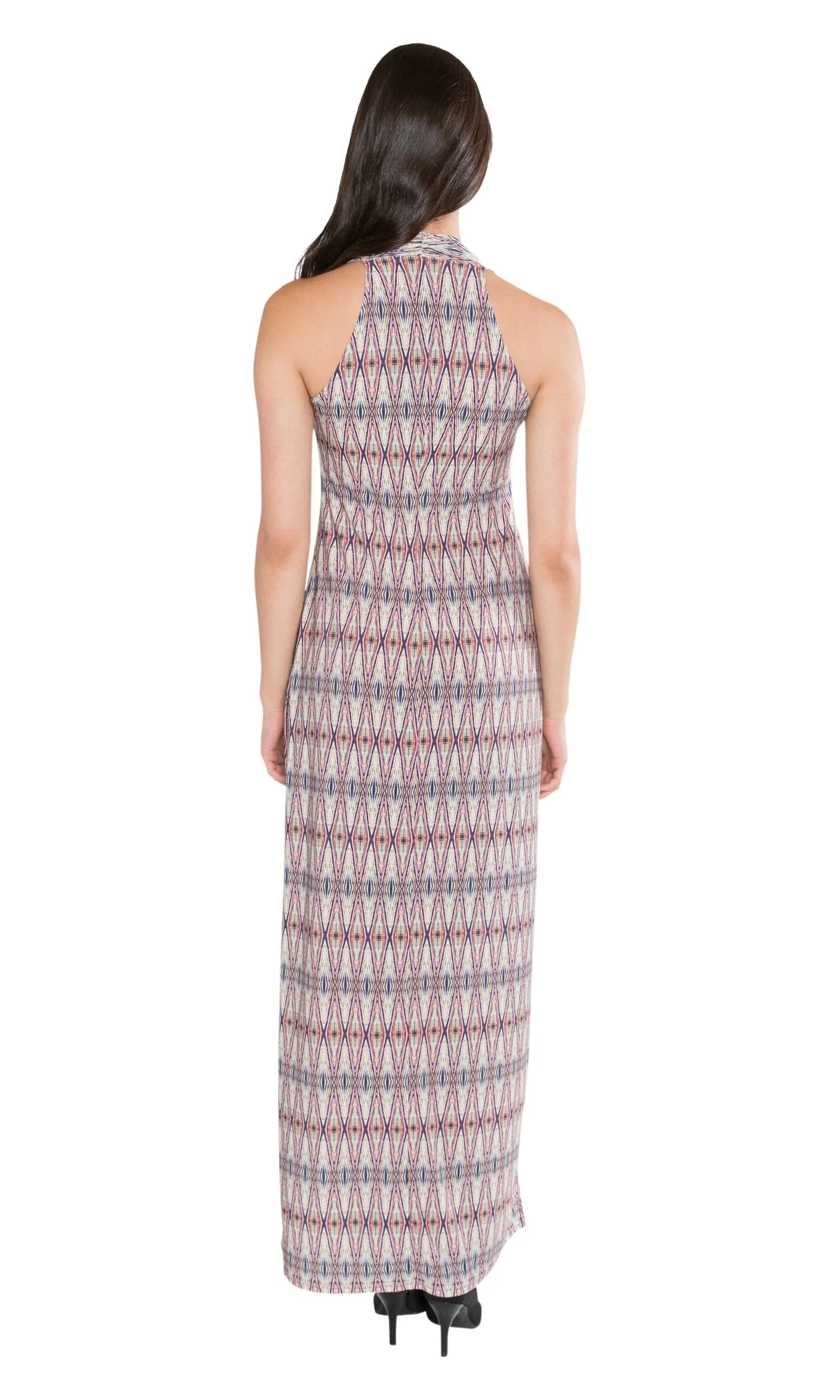 Viereck Vodka Maxi Halter Dress - Moscato