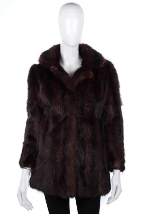 Vintage mink fur jacket by Christos A Mitsakos