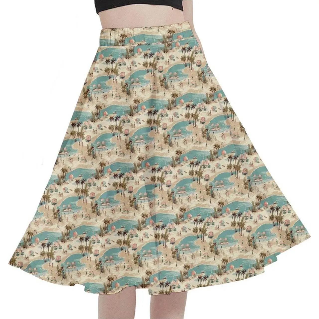 Vintage Vacation Full Circle Skirt